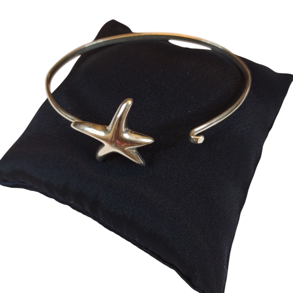 Dancing Starfish Bracelet Sterling Silver 925 - Picture 8 of 10